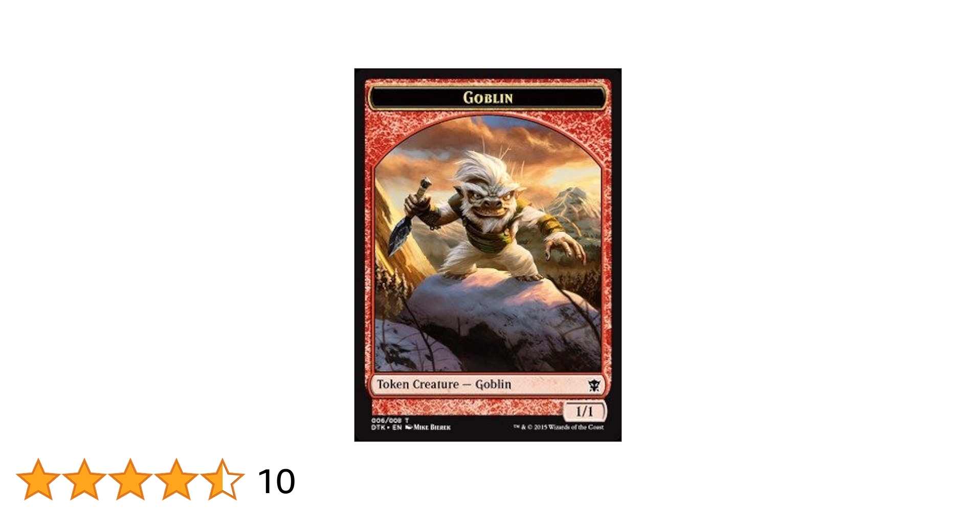 Amazon.com: Magic The Gathering - Goblin Token (006/008
